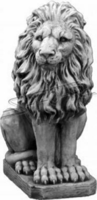 Lion Garden Figure Patio Garden Sculpture Figures Sculptures Statues