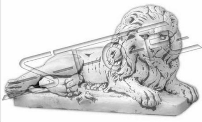 Lion Lying Statue Figure Garden Patio Decoration Sculpture Antique