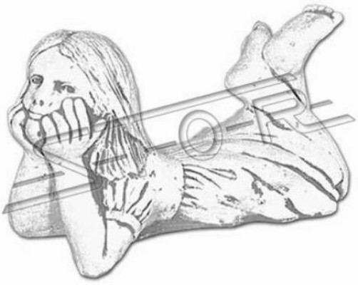 Girl Figure Statue Figures Statues Sculptures Garden Sculpture