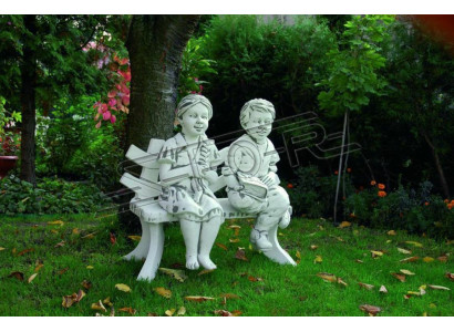 Girl Sitting Figure Statue Figures Sculpture Decorative Statues Garden