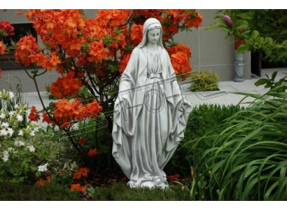 Mother Jesus Mary Statue Grave Sculpture Holy Figure Garden Decoration 100cm