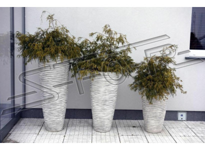 Natural flower pot plant pot decoration garden vases flower pots figure