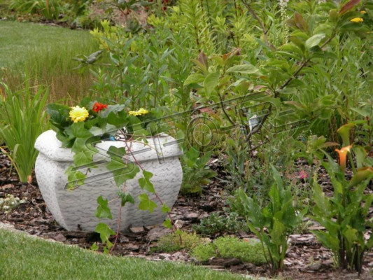 Natural flower pot plant pot decoration garden vases figure flower pots