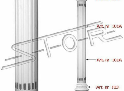 Column columns antique style columns garden Roman decoration 116cm