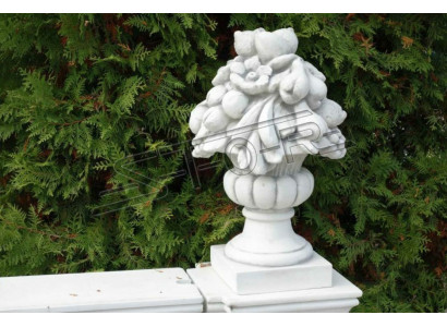 Column Statue Base Head Cover Column Antique Style Garden Decorative Statue