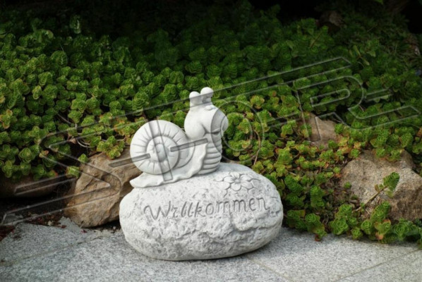 Sign Welcome Snail Welcome Signs Garden Figure