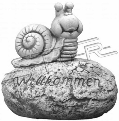 Sign Welcome Snail Welcome Signs Garden Figure
