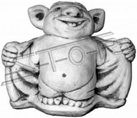 Troll 20cm Sculpture Design Figure Statue Garden Figures Statues