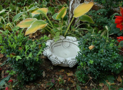 Bird Potions Sculpture Design Figure Statue Garden Figures Statues Bowl