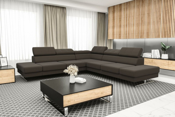 Design Sofa Couch Upholstery Living room L-shape Modern Elegant Living landscape new