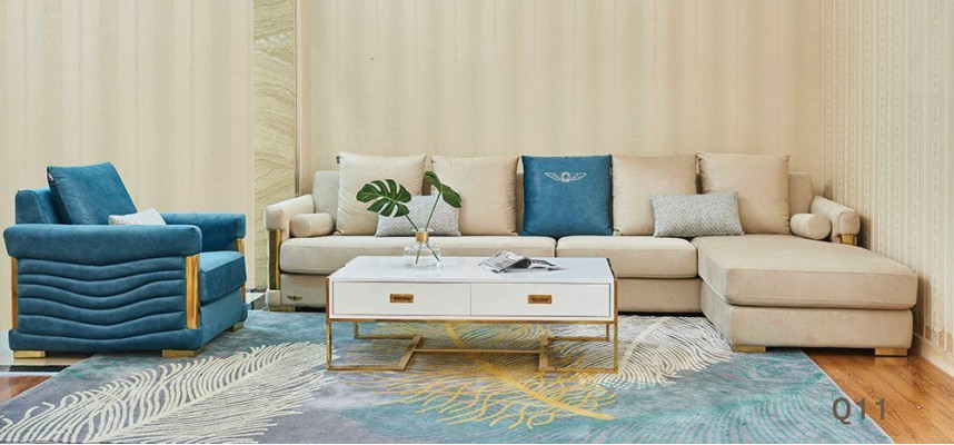 Corner suite L Modern Sofa Shape Upholstery Seat Corner Couch Armchair Corner sofa