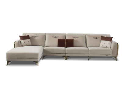 Designer Corner sofa Living room Corner suite Couch Sofa Upholstery Corner Sofas