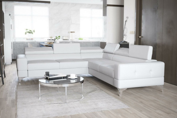 Corner sofa Living room L-shape Sofas Couch Design Upholstery Textile Modern Couches
