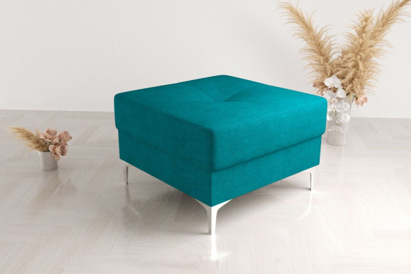 Stool Textile new Modern White Color Small Design Fabric Footstool Stool Velvet