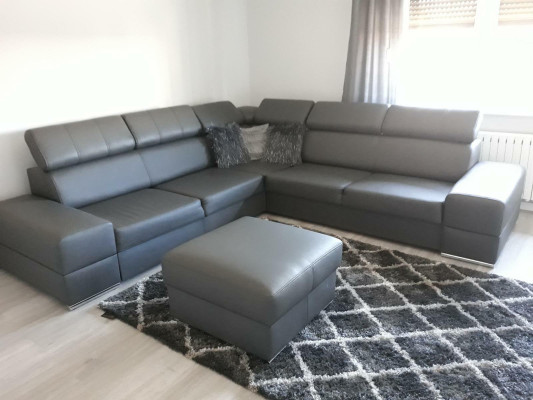 L-shape Designer Sofa Couch Corner sofa new Corner sofa Upholstery Living landscape Couches