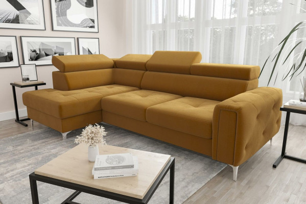 Leather sofa L-shape Couch Living room Corner Design Living landscape Couches Sofas new