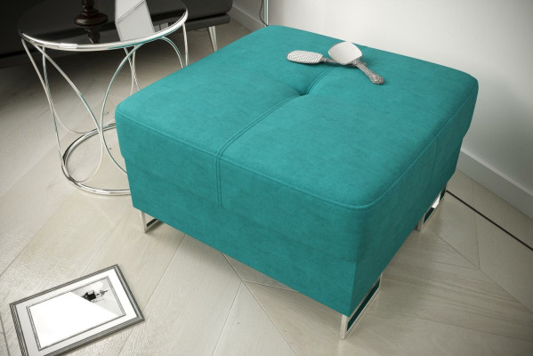 Ottoman Pufa Fabric Textile Ottoman Design Bench seat Footstool Lounge Stool Club