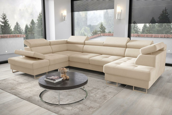 Textile Sofa Corner sofa Sofa Couch Upholstery Living landscape Leather Sofas Couches U-shape