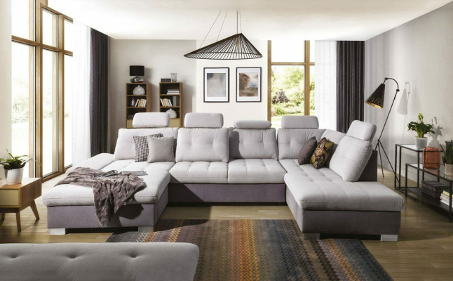 Upholstery Classic Living landscape Living room Corner sofa Suite Sleep Sofas Sofa