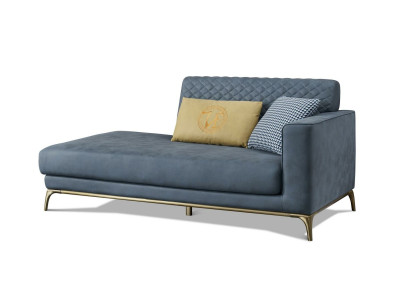Chaise Longue Lounger Modern Leather Comfort Luxury Lounger Recliner Chair
