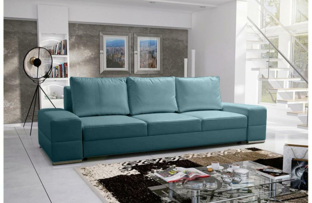 Couch Imitation leather Sofa Noble Design Designer 3 Seater Furniture Classic Furniture xxl