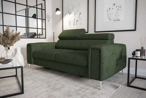 Design Couches Luxury Upholstery Furniture Sofa Couch Seat Leather Textile new 186x100cm
