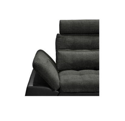Corner sofa L-shape Sofa Living landscape Suite Bed function Upholstery Design