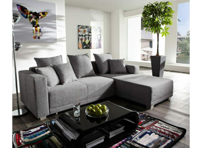 Corner sofa L-shape Sofa Couch Upholstery Sofas Living landscape Fabric sofa Stool Couches