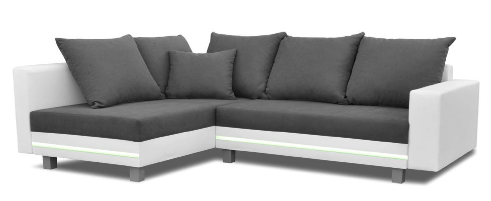 Corner sofa Living landscape Sofa Couch L-shape Upholstery Couches Leather Design
