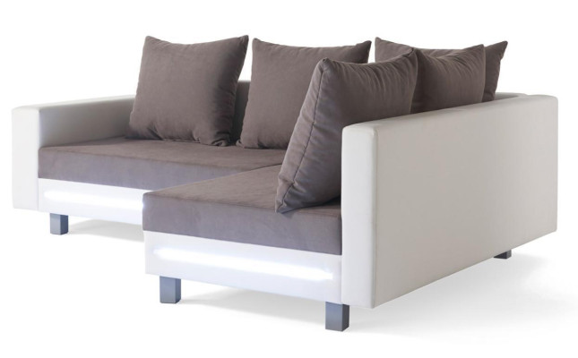 Corner sofa Living landscape Sofa Couch L-shape Upholstery Couches Leather Design