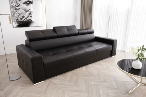 Modern 3 Seater Sofas Room Furniture White Upholstery Three Seater Couch Design Sofa