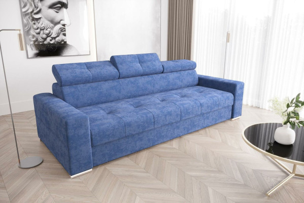 Modern 3 Seater Sofas Room Furniture White Upholstery Three Seater Couch Design Sofa