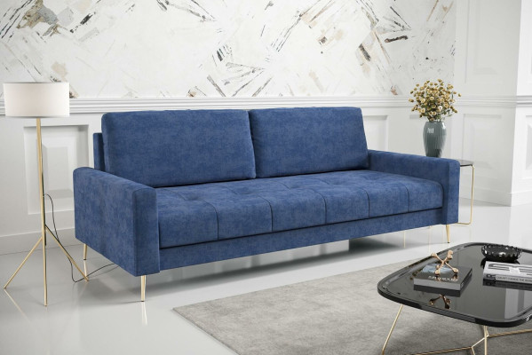 Sofa 3 Seater Couch Textile Sofa Noble Design Furniture Sofas Couches xxl big new