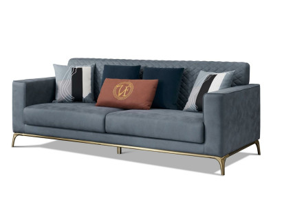 Fabric sofa three seater couch desgin Furniture Italian Furnishings sofas couches
