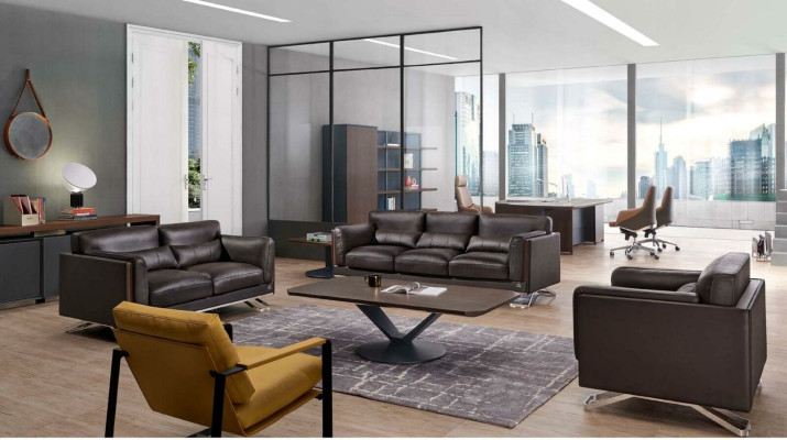 Complete Set Sofa set 3+1+1 Seater Coffee table Design 5pcs Living room