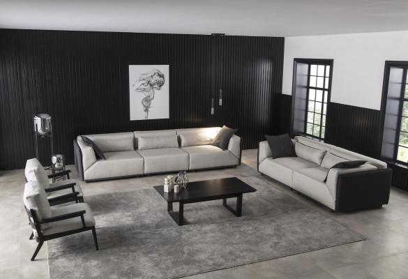 Luxury Living room Sofa set High Quality Hotel Quality Couch Sofa 3211 Table