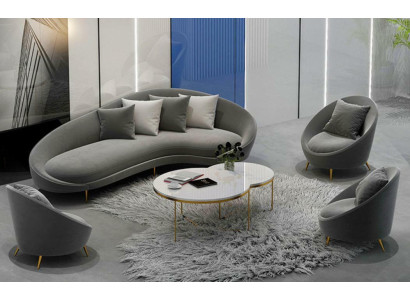 Corner sofa L-shape velvet sofa living landscape relax seat design couch lounge sofas