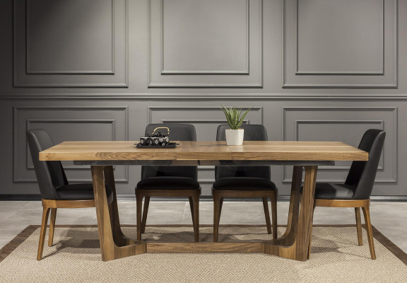 Dining table Table Kitchen Table Luxurious Practical Wood Modern Style new