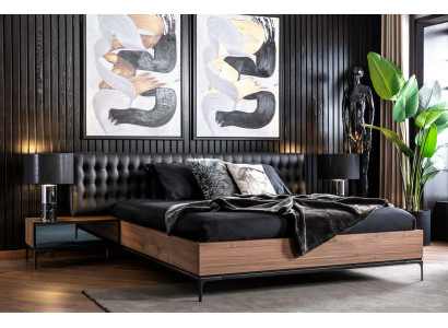 Bed Luxury Beds 160x200 cm Double bed Luxury furniture in a modern style