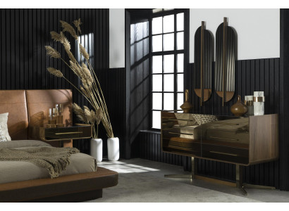 Chest of drawers with Mirror Modern Chest of drawers with Mirror Luxury Moder design Bedroom