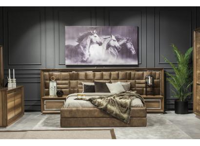 Luxury Furniture Bed 160x200 Wardrobe Beds Furniture Upholstered Hotel Furnishings
