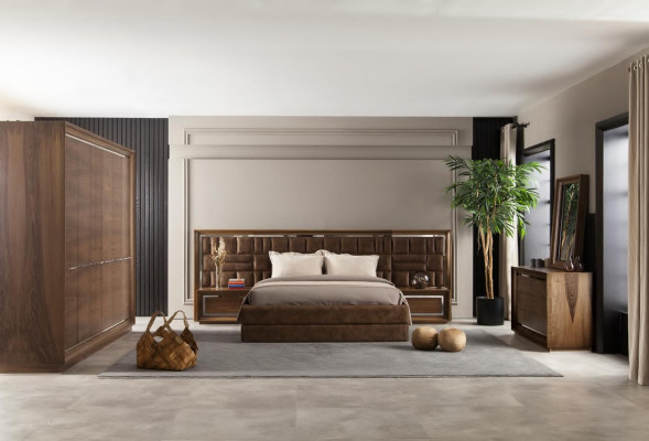Luxury Furniture Bed 160x200 Wardrobe Beds Furniture Upholstered Hotel Furnishings