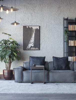Cozy Couch Living room 300cm Big Sofa Couches Sofas Fabric Sofa Textile