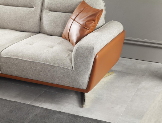 Cozy Couch Living room 260cm Big Sofa Couches Sofas Fabric Sofa Textile