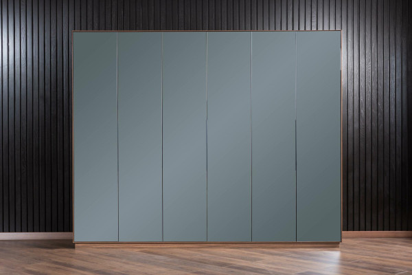 Wardrobe Wardrobe Furniture Bedroom 265cm Clothes cupboards Wood