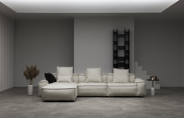 Corner sofa Upholstery Country House Modern Living landscape Fabric Sofa Couches Furniture