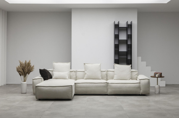 Corner sofa Upholstery Country House Modern Living landscape Fabric Sofa Couches Furniture