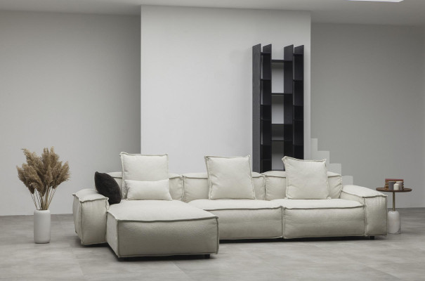Corner sofa Upholstery Country House Modern Living landscape Fabric Sofa Couches Furniture