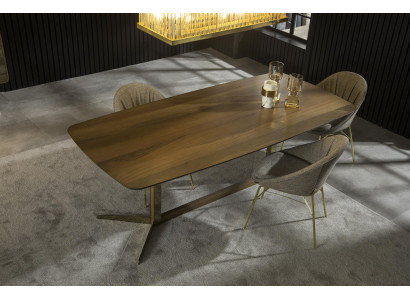 Dining room Table dining set Dining set 4x Chairs Chair group Furniture Wood