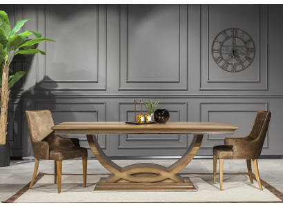 Luxury dining room suite table 4x armchair sideboard sideboard 5 pieces